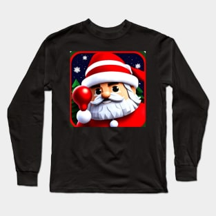 Roblox Christmas, Santa Claus Long Sleeve T-Shirt